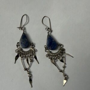 Vintage Peruvian chandelier earrings